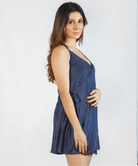 WAIST DEEP V NECK DRESS