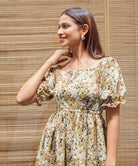 DUSTY FLORAL dress