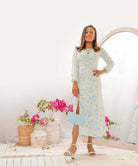 TIE-UP FRONT SPLIT THIGH DRESS