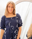 UC PETITE RUFFLE HEM DRESS