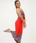 BACK SPLIT THIGH DRESS