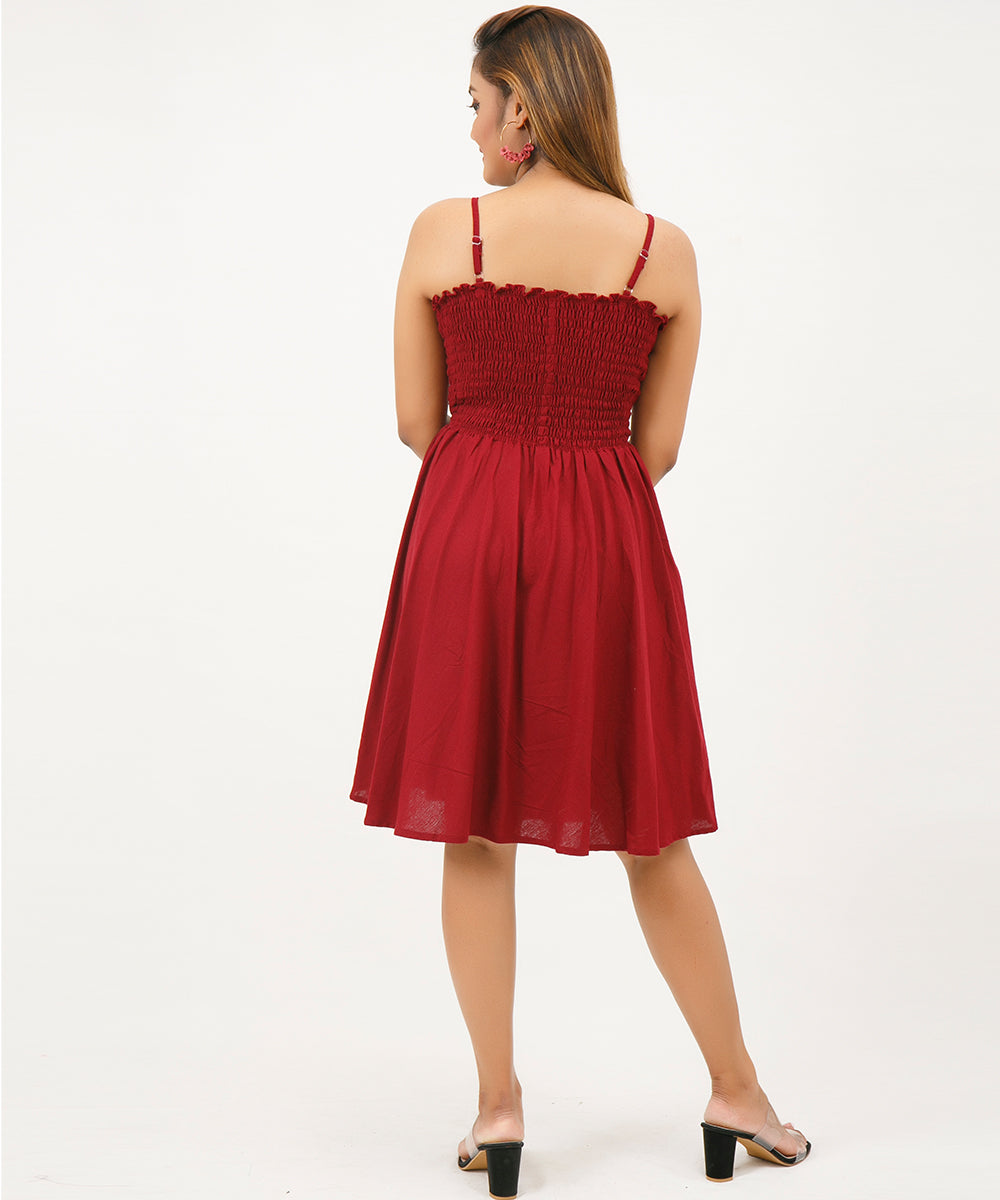 SINGLE BREASTED DRESS