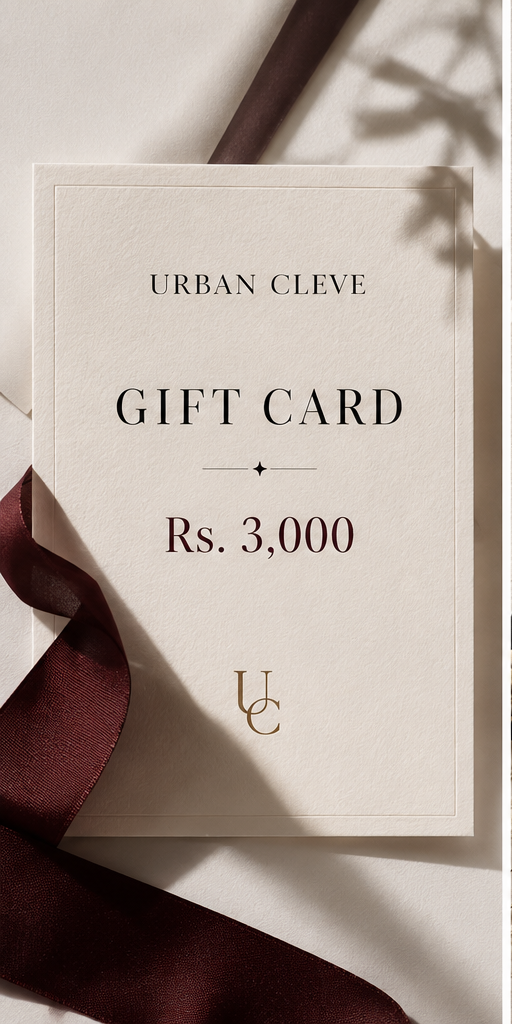 Urban Cleve Rs. 3,000 gift card
